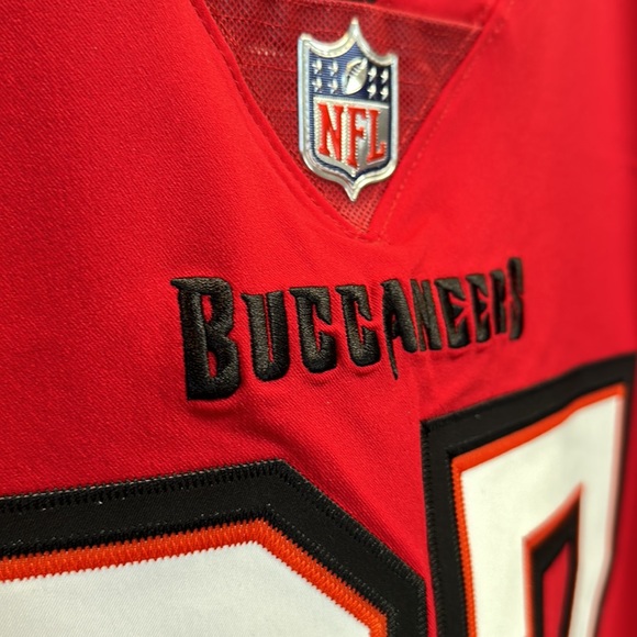 Rob Gronkowski Tampa Bay Buccaneers Nike Vapor Elite Authentic Jersey - 52/XXL - Picture 9 of 16